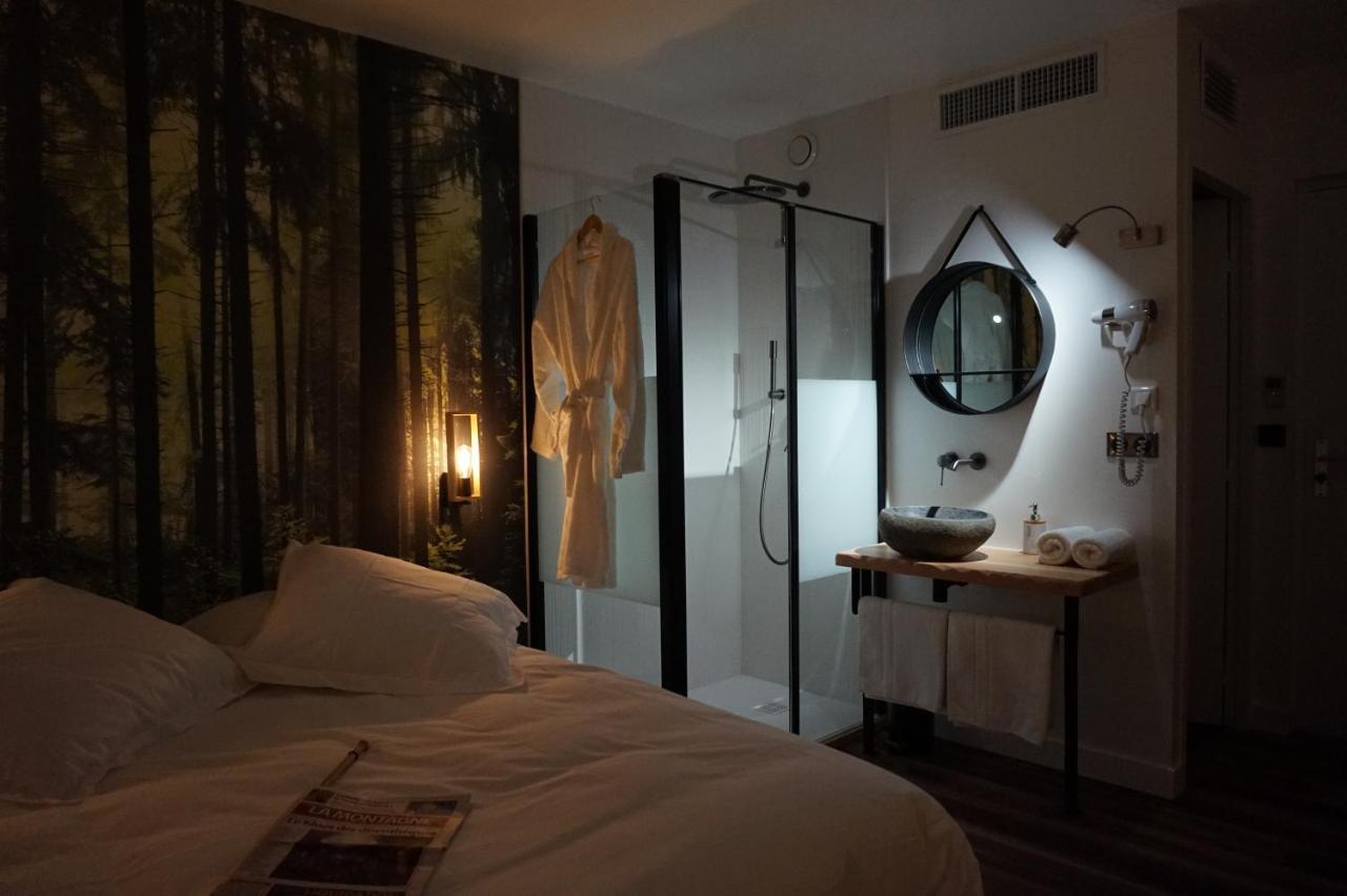 Hotel Restaurant Les Glycines Vieille-Brioude Ngoại thất bức ảnh
